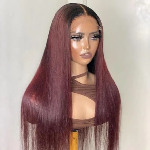 LAURIE- 5'5 100% RAW DOUBLE DRAWN LUXURY BONE STRAIGHT HAIR-CLOSURE WIG